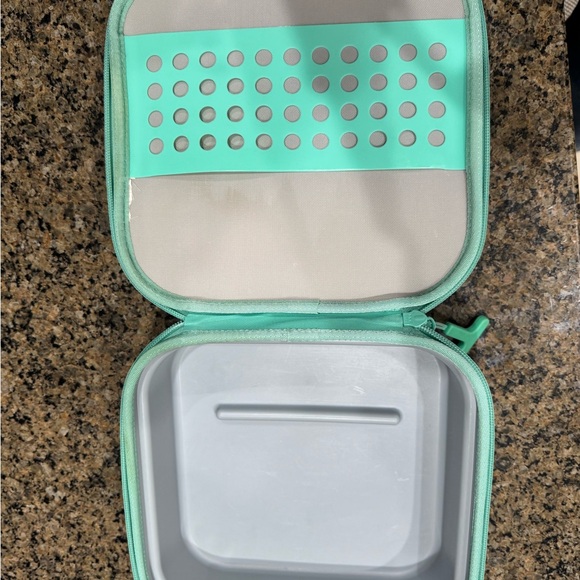 Hydro Flask Lunch Box - teal Insulated Lunch Box 9x9x4 - Picture 4 of 6